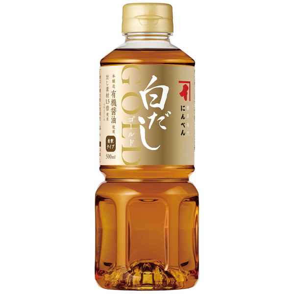 [にんべん] 白だしゴールド（2本）