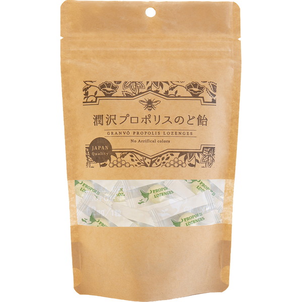 潤沢プロポリスのど飴