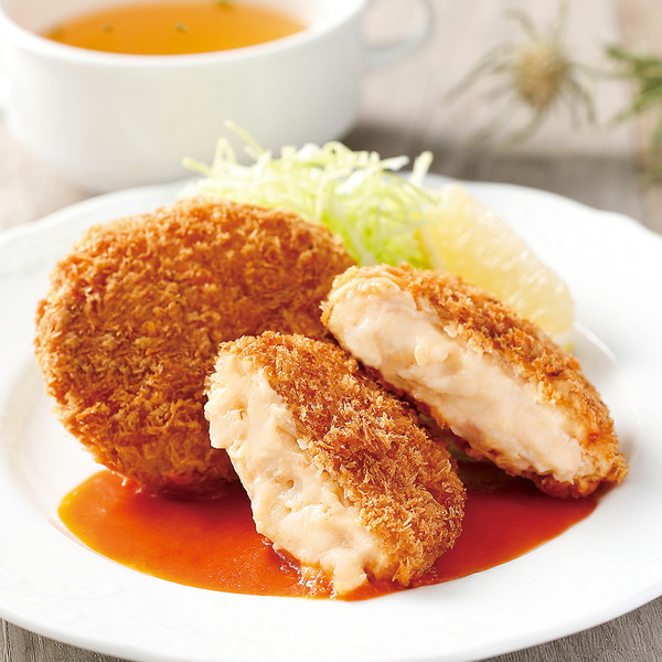 [神戸コロッケ] トマトソースで味わう蟹クリームコロッケ 2個入り
