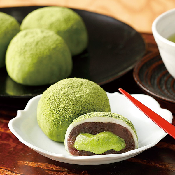 [なごし] 星野村抹茶生大福