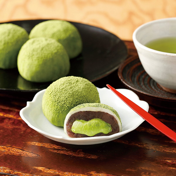[なごし] 星野村抹茶生大福