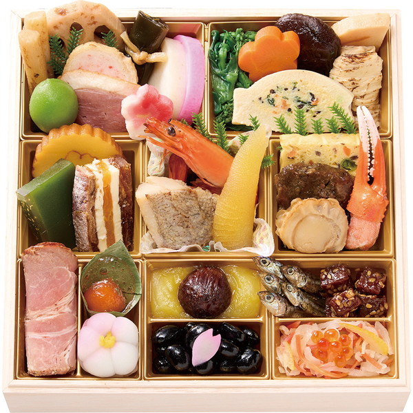 京料理ともえ監修 和風おせち料理 一段 (1人前)