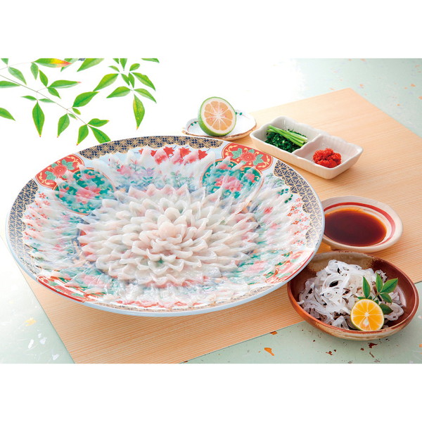 [下関山賀] 天然トラフグ 刺身セット (5～6人前)