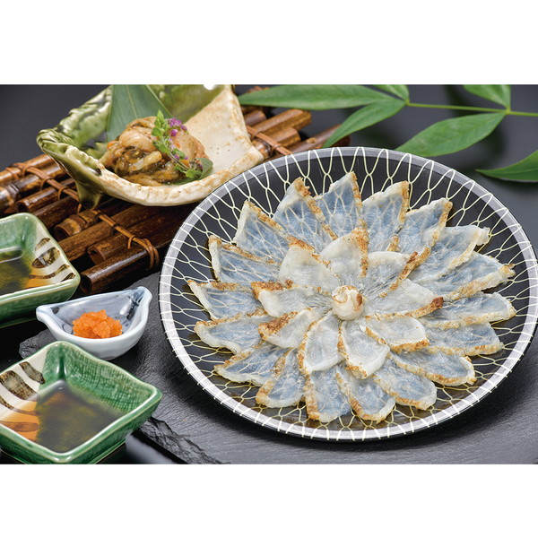 [ふく太郎本部] まふく炙り刺身・漬けセット