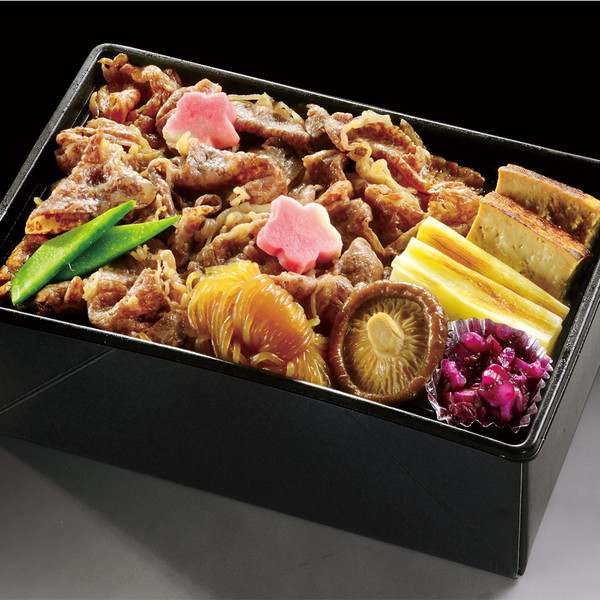 [料亭金鍋] 黒毛和牛　すき焼重（ホット）