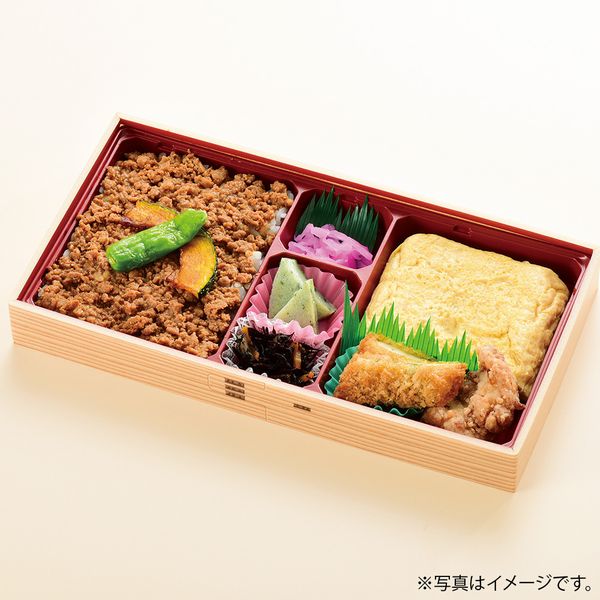 [山みず季] だし巻きと鶏そぼろ弁当