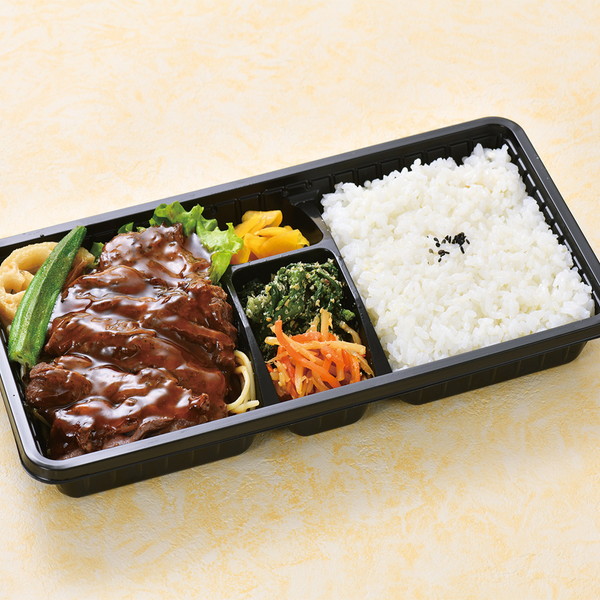 [すてーき物語] 牛ハラミすてーき弁当