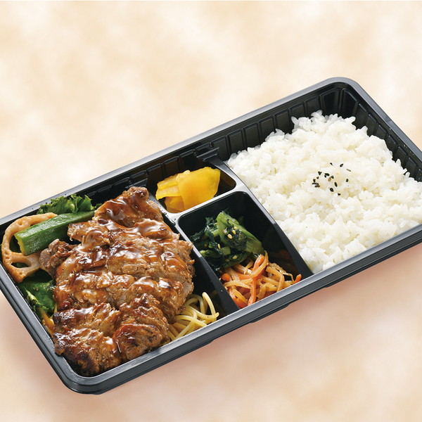 [すてーき物語] 牛ヒレ肉のカットすてーき弁当