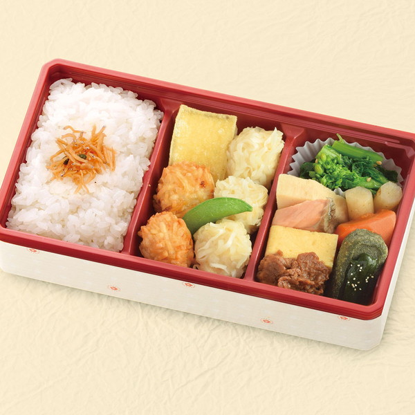 [梅の花] 豆腐しゅうまい弁当