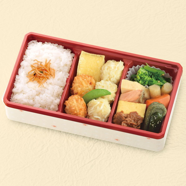 [梅の花] 豆腐しゅうまい弁当