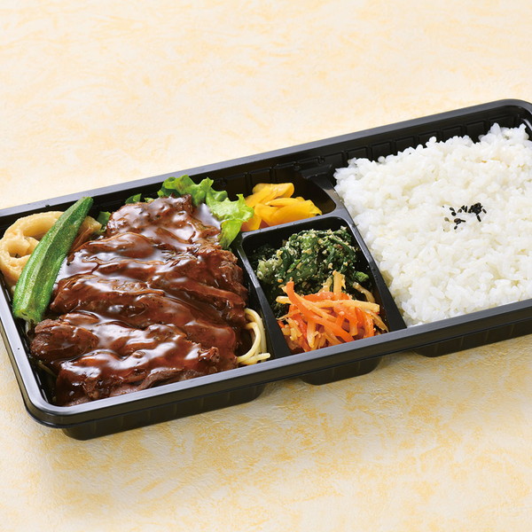 [すてーき物語] 牛ハラミすてーき弁当