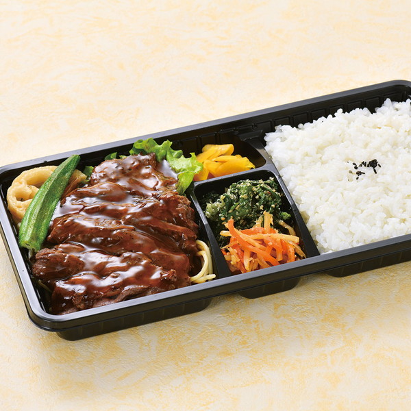 [すてーき物語] 牛ハラミすてーき弁当