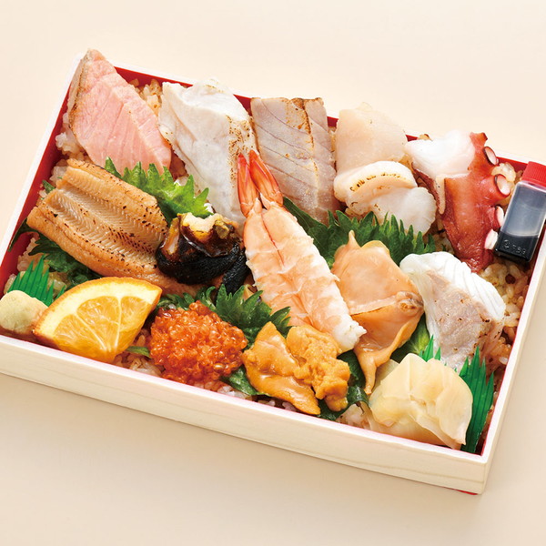 [豊寿し] 炙りちらし寿司弁当（特上）