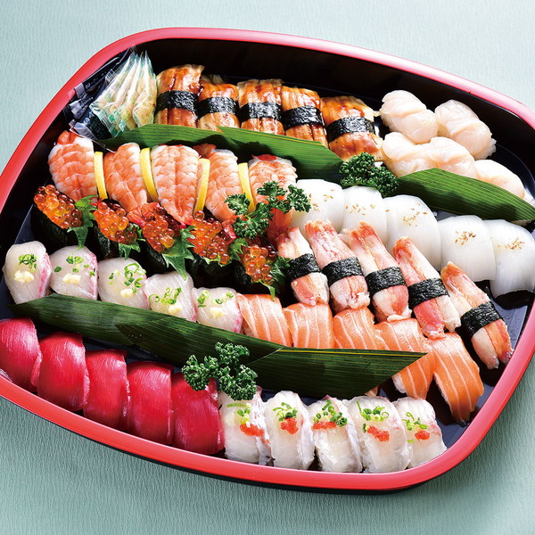 [鮮魚丸福] にぎり寿司盛合せ（50貫）