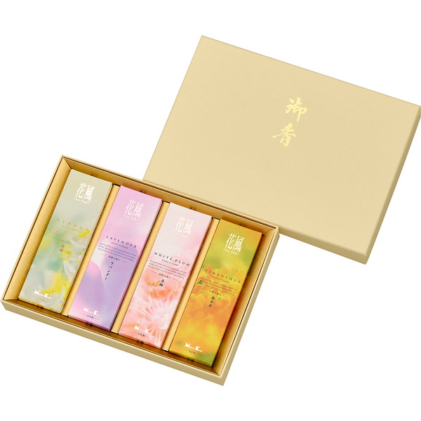 線香 花風 進物 四種入