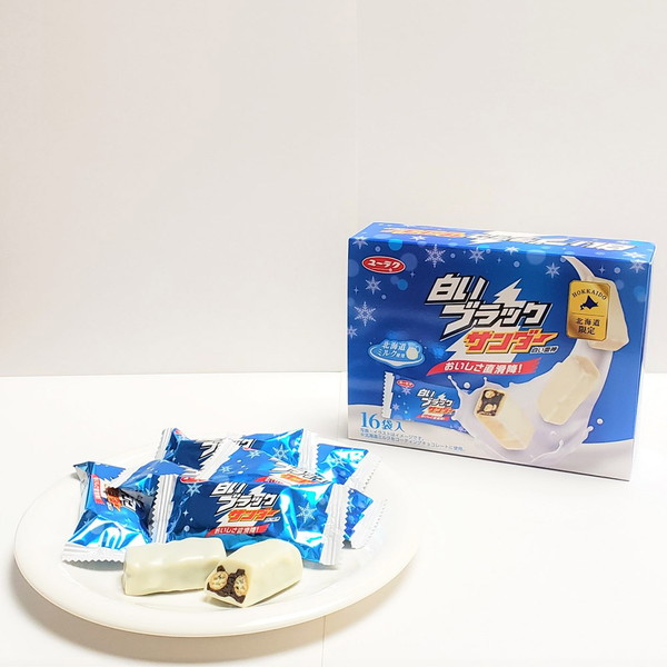 [有楽製菓] 白いブラックサンダー16袋