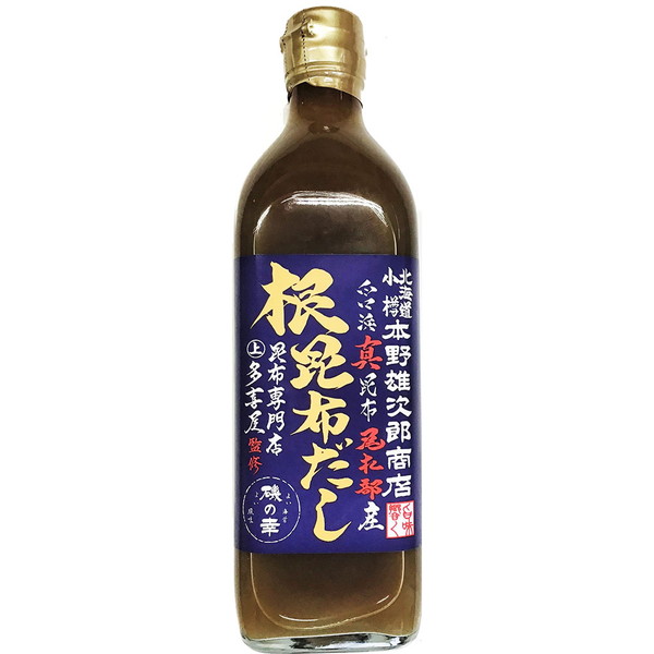 [本野雄次郎商店] 白口浜真昆布尾札部産根昆布だし