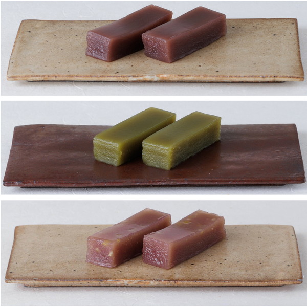 [本多屋の外郎] こし餡・抹茶・季節 (3包・9本入)