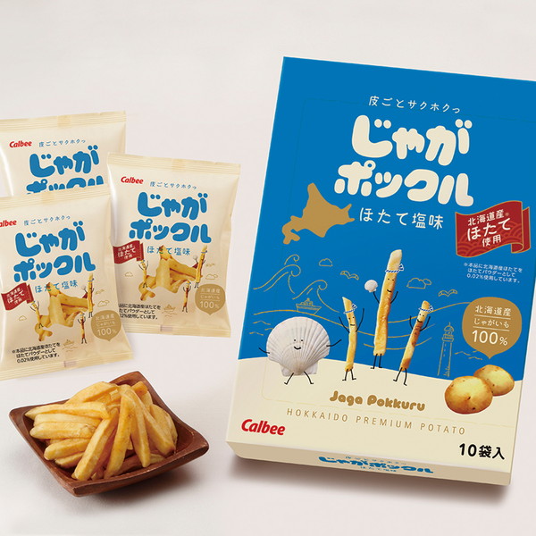 [カルビー] じゃがポックル ほたて塩