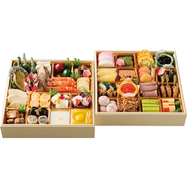 [井筒屋オリジナル] 国産食材こだわり二段重(井鴎和洋中24)
