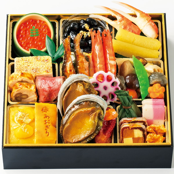 [料亭　あおぎり] 筑豊懐石おせち一段重(あおぎり21)