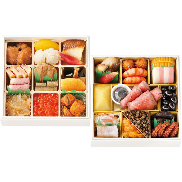 [日本料理　なだ万] 冷凍おせち　正月万菜(なだ冷25)