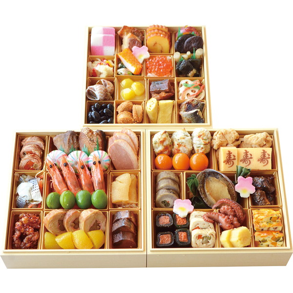 [日本料理　一乃松] 福おせち和風三段重(一乃松33)