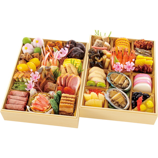 [花紀行 ] 和風おせち二段重(花紀行21)