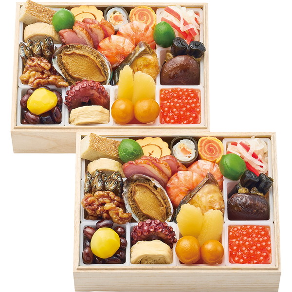 [京料理　美濃吉] 美濃吉　個食和風おせち2客(美吉客24)