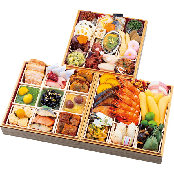 [野村佃煮] 京風三段重(野村30)