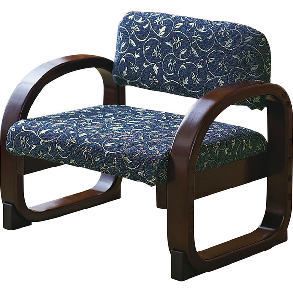 思いやり座敷椅子 紺