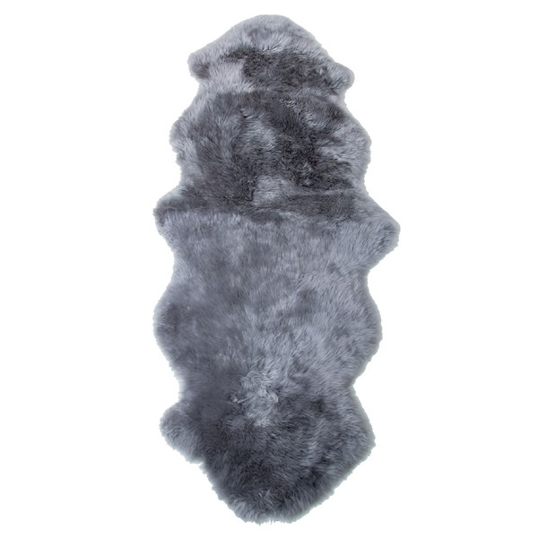 ムートンフリース(長毛タイプ) 58×175cm グレー