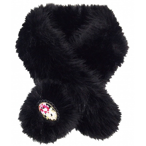 レイクアルスター フェイクファーマフラー ブラック