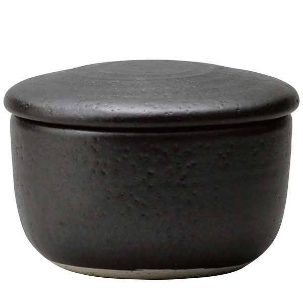 [日常茶飯器] 萬古焼 黒おひつ(大)