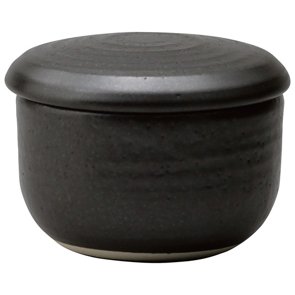 [日常茶飯器] 萬古焼 黒おひつ(小)