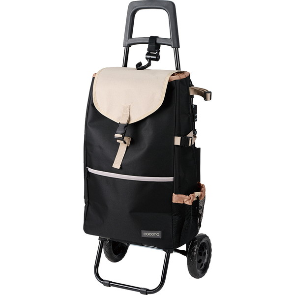 コ・コロ モリー カートチェア ブラック×ベージュ