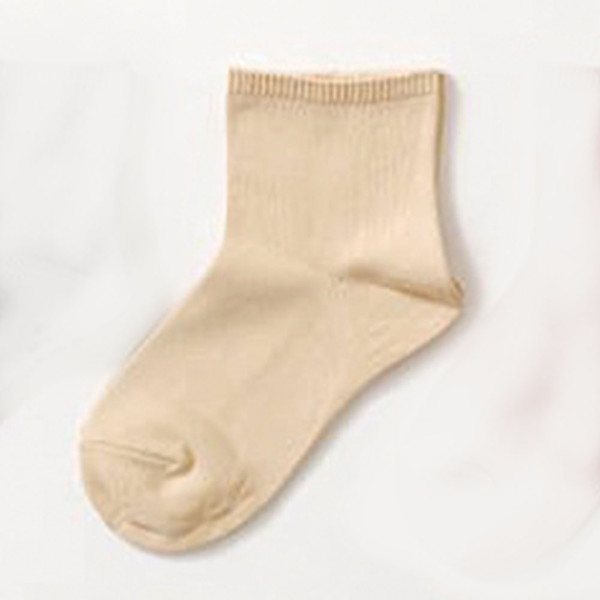 ゆったりくつ下 ショート丈綿混すべり止め付き