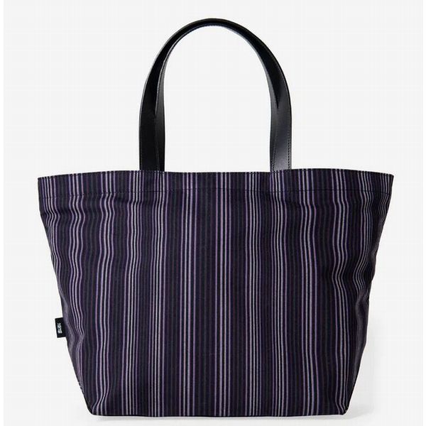 [小倉 縞縞]PトートバッグS（ロンド紫）