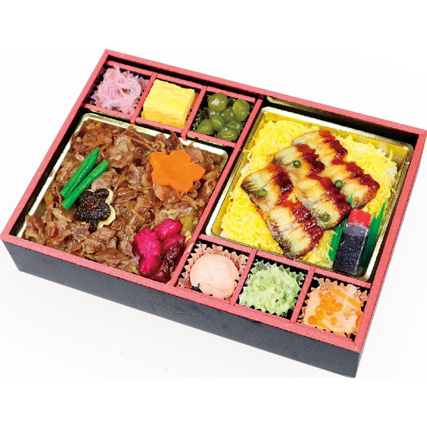 【店頭受取】 [料亭金鍋] うな牛弁当（１折）