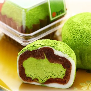 [なごし] 星野村抹茶生大福