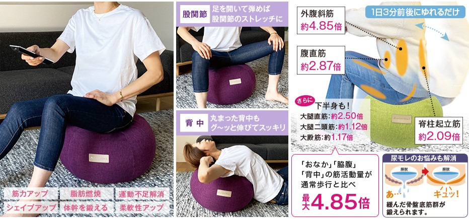 アクティバイタル エクササイズ　プフ