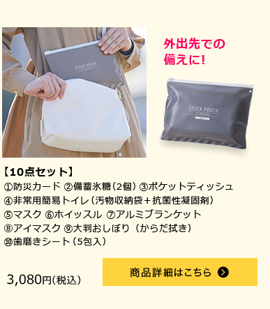 災害常備ポーチ