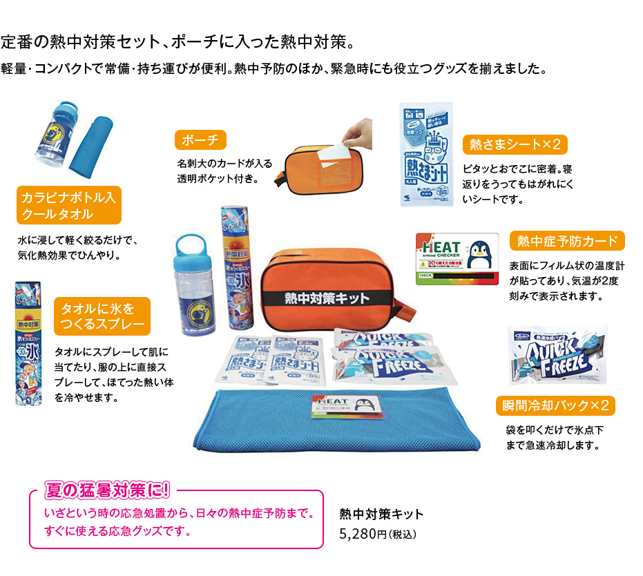 熱中対策キット