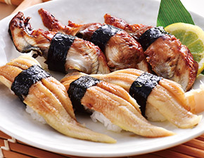 ＜鮮魚丸福＞うなぎ・あなご握り（1パック）