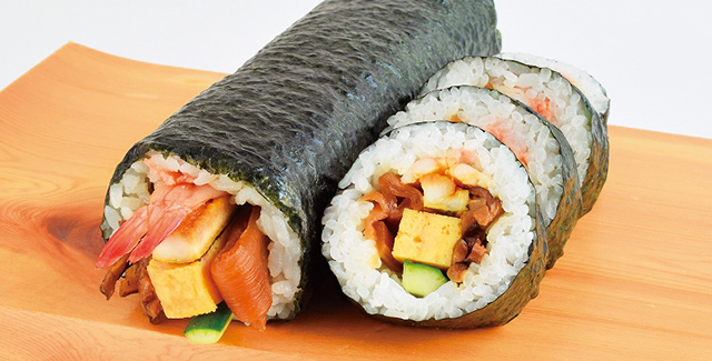 [古市庵]開運太巻き海老穴子