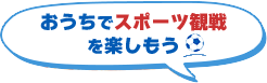 おうちでワールドカップを楽しもう