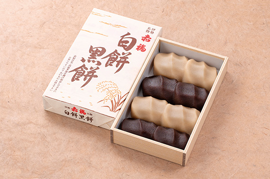 赤福　白餅黒餅