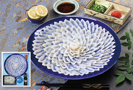 魚重 山口県産 とらふく刺身