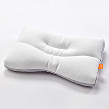 [医師がすすめる健康枕　もっと肩楽寝] もっと肩楽寝・専用ピローケースセット：(高め)