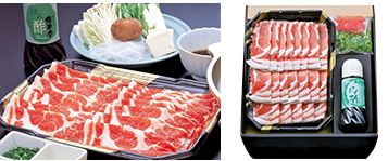 黒豚しゃぶしゃぶセット